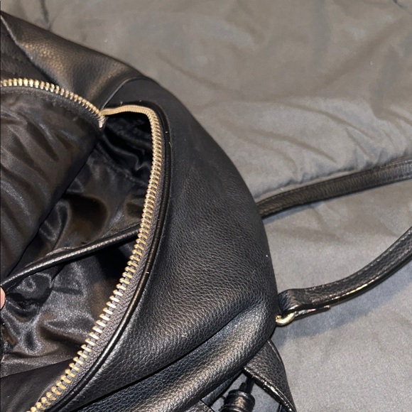 Victoria's Secret Black Chevron Backpack - Picture 8 of 14